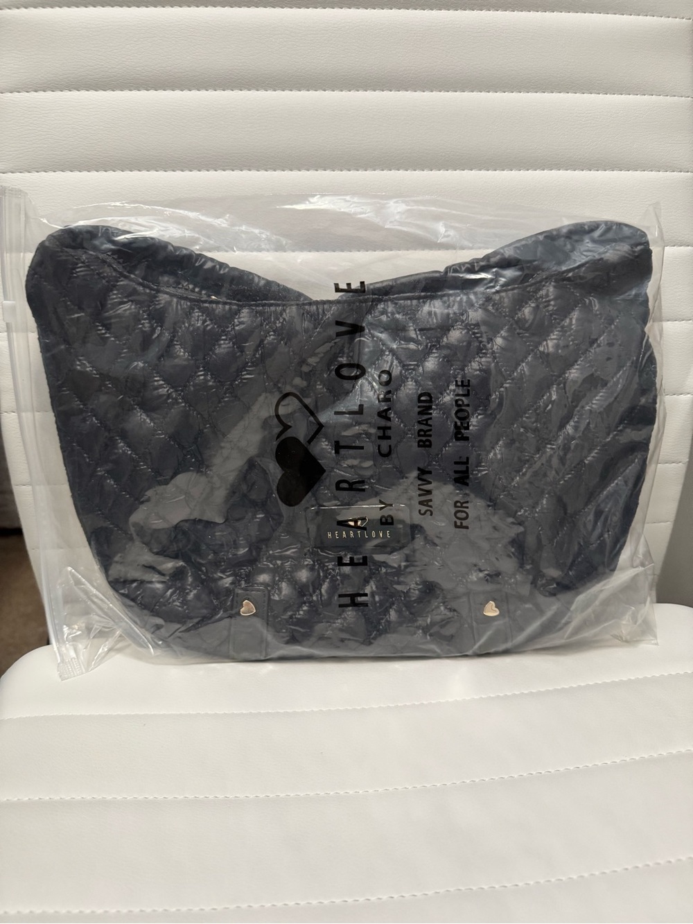 Quilted Shoulder Bag Black